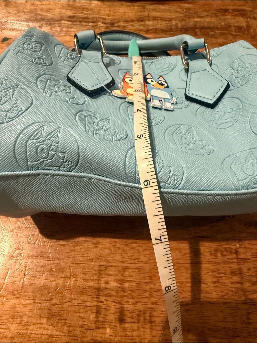 Bluey Light Blue Top Handle Convertible Bag